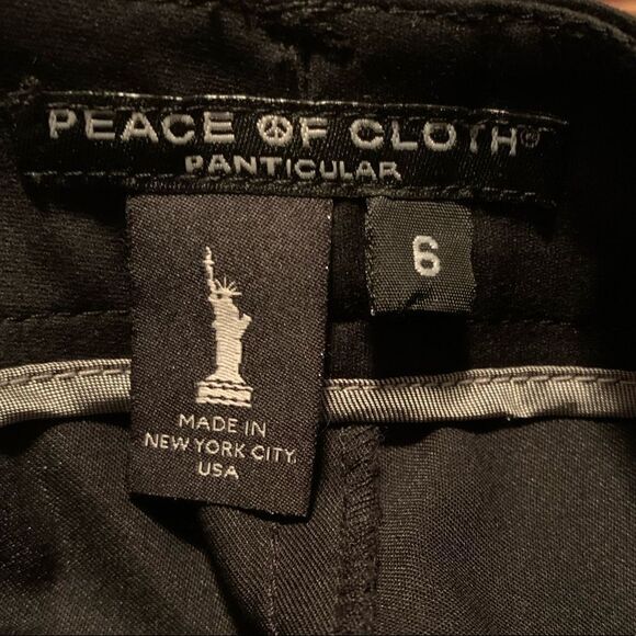 Peace of Cloth black ankle pants. Size 6 - Picture 4 of 7
